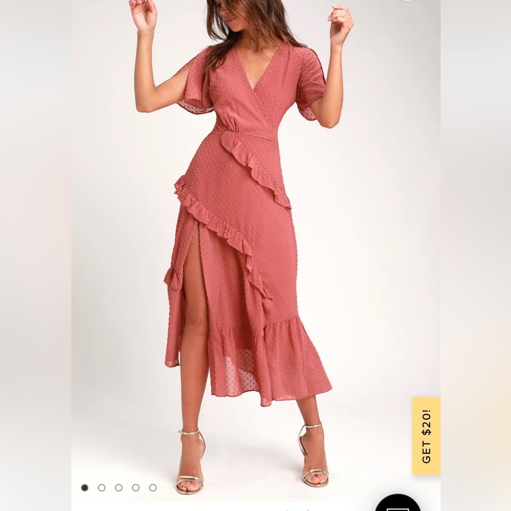 Next To You Lulu’s Midi Dress